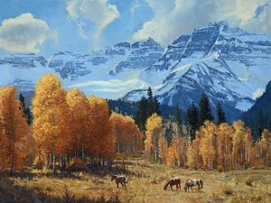 Giclee sobre lienzo Bob Peters Colorado - Imagen 1 de 1