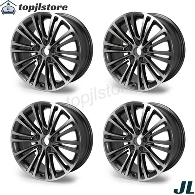 4 件套 18 英寸 x 8 英寸车轮原始设备制造商替换件适用于 2017 - 2020 宝马 530i xDrive Rim 86326 — 第 1/4 张图片