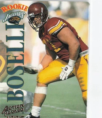 1995 Action Packed #105 Tony Boselli - Image 1 of 2