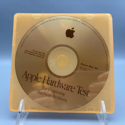 Apple Hardware Test CD Power Mac G4 SW 1.2.5 691-3544-A Diagnostic Utility - Image 1 of 4