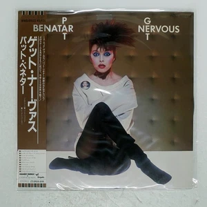 PAT BENATAR GET NERVOUS CHRYSALIS WWS81532 Japan OBI VINYL LP - Picture 1 of 2