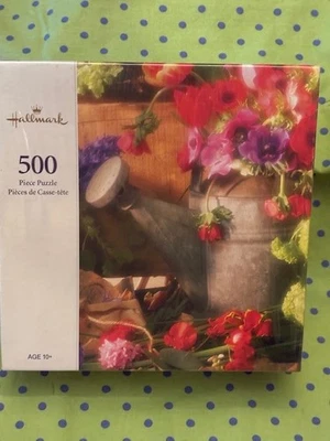 Hallmark сад букет лейка может головоломка 500 штук 18 X 24 новый Бесплатная доставка - Изображение 1 из 3