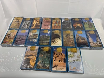 Lot Of 20 VHS Time Life Archaeology Video's.  SEALED (Read) Nice Lot - Image 1 of 4