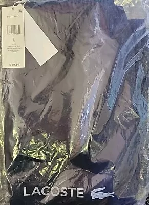 LACOSTE Adult Sweatpants LARGE Navy Blue 3H5422 NEW - Image 1 of 2