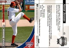 Patrick Donovan 2006 Grandstand Spokane Indians #NNO Card *AutographDen*