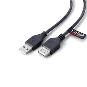 RHINOcables USB 2.0 Cable de Extensión de Alta Velocidad A Enchufe a Enchufe Cable 5M - Imagen 1 de 8