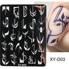 Geometry Nail Art Stamping Plate Forms 3D Image Stencil Mold Printing Tool