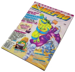 GamePro Magazine Dec 1993 TMNT Tournament Fighters MISSING Street Fighter Guide - Foto 1 di 2
