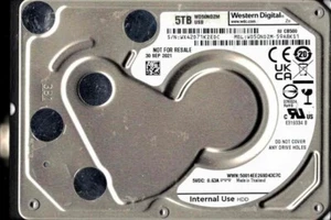 WD50NDZM-59A8KS1 WX42D SEP 2021 Western Digital 5TB USB 2.5" Hard Drive - Afbeelding 1 van 2