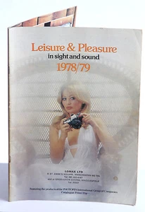 Leisure & Pleasure in Sight & Sound Catalogue / Brochure/ Booklet - 1978/79 - Picture 1 of 6