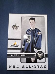2011-12 PANINI PINNACLE All-Star Game Mario Lemieux ML HOF SSP GIVEN OUT AT GAME