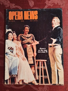 Rare METROPOLITAN OPERA NEWS Magazine February 17 1973 Danny Kaye at the Met! - Picture 1 of 2