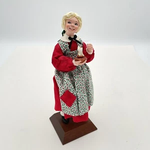 Simpich Figur Puppe Christmas Carol Collection "Cratchit Girl" mit Kerze 10 Zoll - Bild 1 von 8