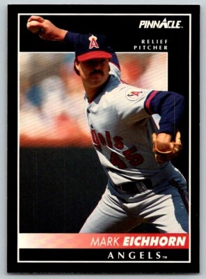 1992 PINNACLE MARK EICHHORN CALIFORNIA ANGELS #353 - Image 1 of 2