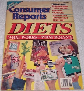 Consumer Reports Magazine June 1993 Diets - Picture 1 of 1