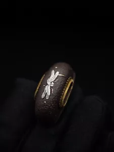 Espada japonesa patrón libélula Kurikata para Katana, período Edo antiguo H008 - Imagen 1 de 10