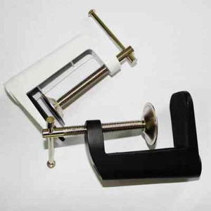 Table Lamp Clamp Desk Anti Slip Tools Hardware Stainless Steel Swing Arm Fixed - Picture 1 of 14