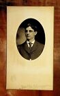 Cabinet Card Fancy Man IDed Portrait by Bauman Burlington IA Antique Photo #41