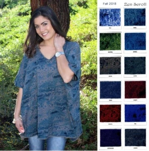 Camiseta deportiva de algodón PRAIRIE COTTON EE. UU. ZS715 ZEN ELBOW V TÚNICA OSFM M/L/XL/1X - Imagen 1 de 20