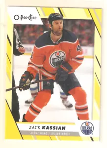 Zack Kassian 2023-24 O-Pee-Chee Yellow Parallel #229 Oilers - Picture 1 of 1