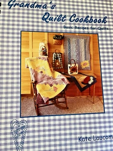 Grandmas Quilt Cookbook Quilts and Cooking Templates Recipe Cards - Picture 1 of 8