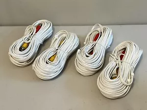 QSEE 4-PACK COLOR SECURITY CAMERAS MODEL QM9903B/Cables ONLY Accessory Pack - Picture 1 of 5
