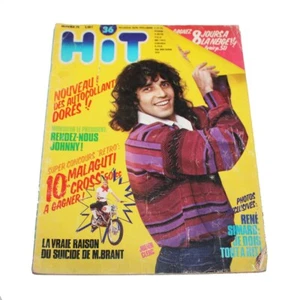 Magazine / revue HIT n° 36 Janvier 1975 Julien Clerc vintage + poster - Picture 1 of 3