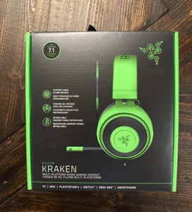 Razer RZ04-02830200-R3U1 Over the Ear Kraken Gaming Headset - Green - Photo 1/2