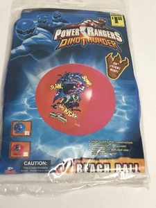 Power Rangers Dino Thunder Blue Beach Ball 20 Inches New - Picture 1 of 4
