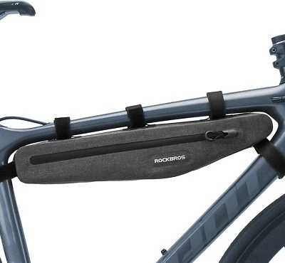 ROCKBROS Bicycle Frame Bag Bike Triangle Bag Waterproof Cycling Top Tube Bag - Image 1 of 4