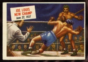 1954 Topps Scoop #40 Joe Louis - Imagen 1 de 2