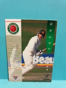 Shaun Young🏆1995 Futera WORLD SERIES #50 Cricket Card🏆FREE POST - Picture 1 of 2