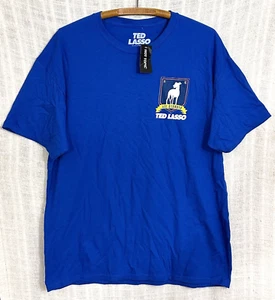 NWT Ted Lasso Men's Size XL AFC Richmond Short Sleeve Blue Graphic T-Shirt Tee - Picture 1 of 4