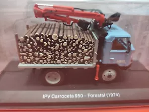 FURGONETA 1/43, CARROCETA 950 IPV - FORESTAL (1974).FURGONETAS SALVAT. - Imagen 1 de 3