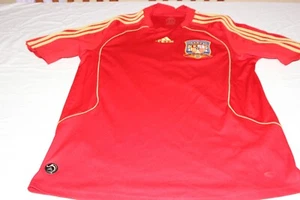 CAMISETA DE FUTBOL SELECCION DE ESPAÑA DE 2006 ADIDAS TALLA M 51X77 Nº 7 RAUL - Imagen 1 de 4