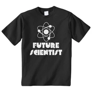 Future Scientist Kids Youth T-Shirt Tee Funny Cute Saying Science Atom Nucleus - Picture 1 of 1