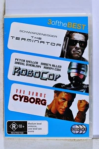 The Terminator + Robocop + Cyborg DVD Triple ... (DVD) - Picture 1 of 2