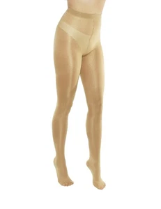 Tanzstrumpfhose Glanz strumpfhose Tanz 70 DEN Stage Show Garde Ballett Beige - Picture 1 of 6