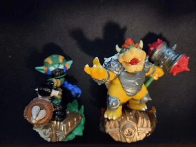 Supercargadores Skylanders Bowser Hammer Slam Plus Stealth Elf Superchargers Foto 1 de 4