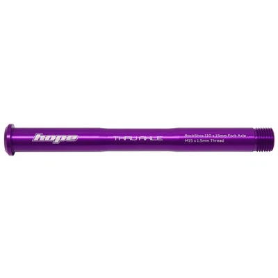 Hope Fork Thru Axle (Purple) - To Suit Rockshox Pike / Lyric / Zeb - Image 1 of 2