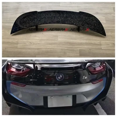Forge Carbon Fiber Rear Spoiler Wing For BMW i8 2014- 2018 - Image 1 of 4