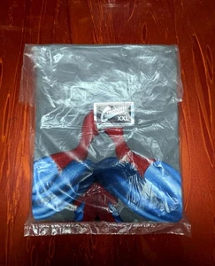 Vintage 02 Amazing Spiderman Leaping Marvel Comics Graphitti T-Shirt 2XL Deadstk - Picture 1 of 11