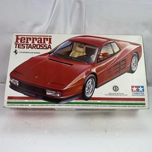 Tamiya 1/24 Ferrari Testarossa Model Kit # 2459A Vintage Complete - Picture 1 of 14