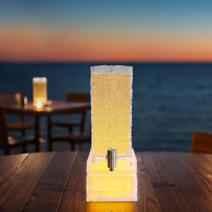 Dispensador de Bebidas 3L con Luz LED Fiesta Agua Jugo Bebida Dispensador Duradero - Imagen 1 de 15