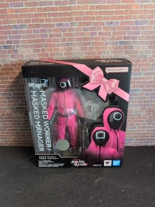 S.H.Figuarts Squid Games Masked Worker/Manager 6" Figure BANDAI SPIRITS *NEW* - Picture 1 of 8