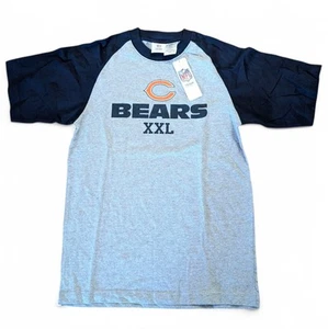 NWT Chicago Bears NFL Team Apparel Gray T-Shirt Tee Youth Boys XL 14/16 New - Picture 1 of 9