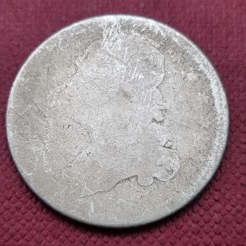 1837 Capped Bust Quarter 25c Circulated #50910 Cover