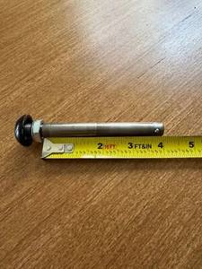 1 Pair Titanium Large Button Quick Release Wheelchair Axles 1/2" X 3.75" Min - Picture 1 of 3