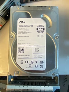 Dell ST3500414SS 0U717K 500 GB 7,2K 6G SAS disco rigido disco rigido 3,5" (C1948) - Foto 1 di 2