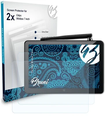 Bruni 2x Proteggi Schermo per Odys Winbox 7 inch Pellicola Protettiva - Immagine 1 di 4